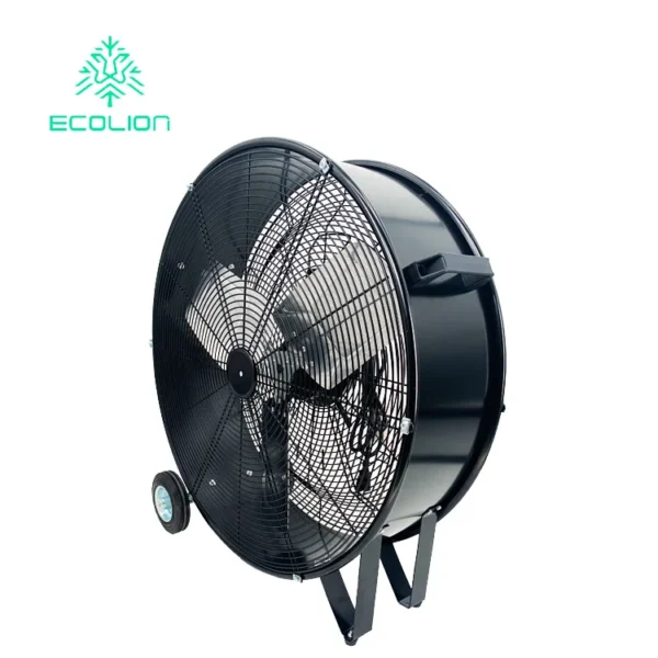 Pedestal Fan, Portable, 120V, 220W - view 3