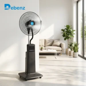 Pedestal Fan, Portable, 220, 1.7