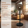 Pedestal Fan, Portable, 45 w(0.06hp), Plastic - view 2
