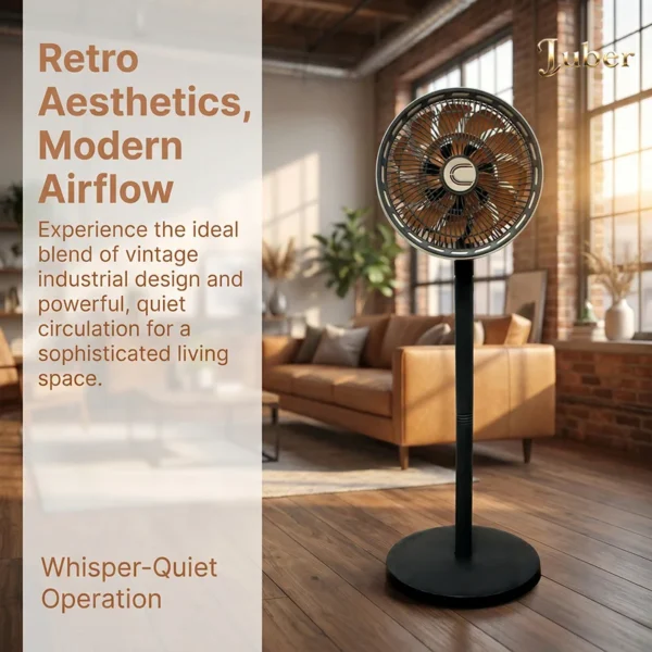 Pedestal Fan, Portable, 45 w(0.06hp), Plastic - view 2