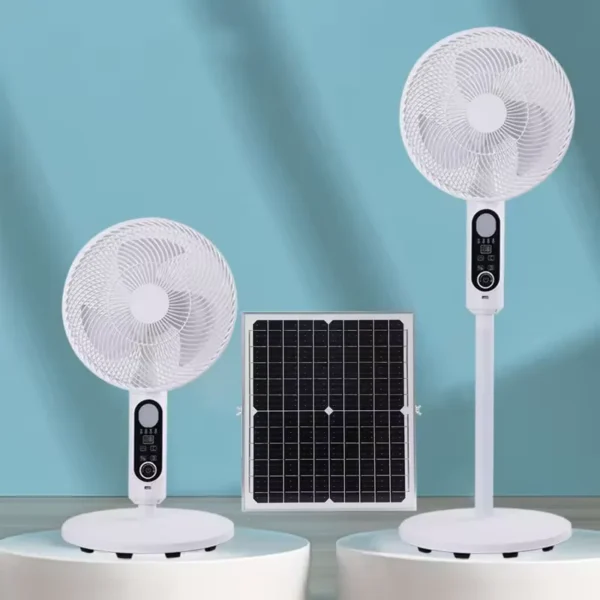 Pedestal Fan, Solar, 30W, ABS