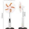 Pedestal Fan, Solar, LED - view 3