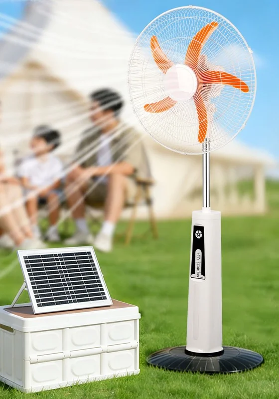 Pedestal Fan, Solar, LED - view 5