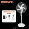 Pedestal Fan, YOBOLIFE, Solar, USB - view 4