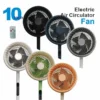 Pedestal Stand Fan, 10-inch, 40, Plastic - view 2