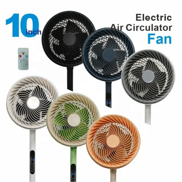 Pedestal Stand Fan, 10-inch, 40, Plastic - view 2