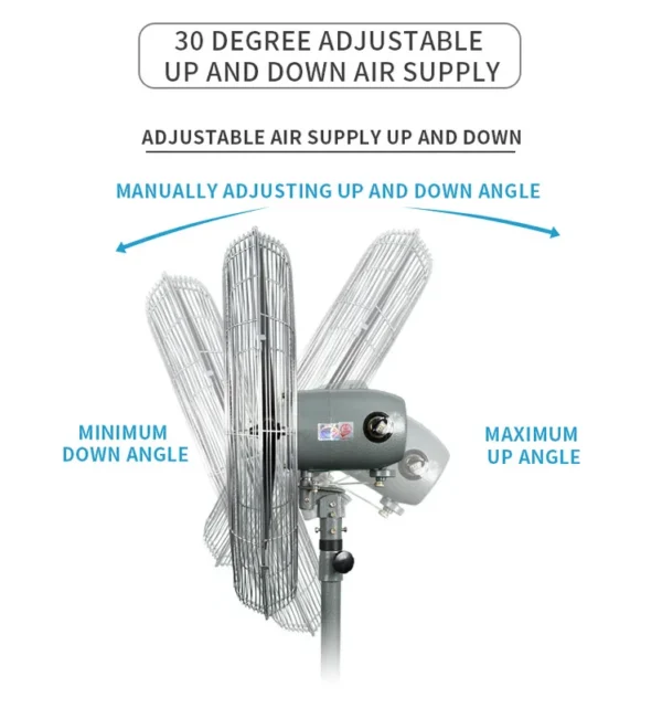 Pedestal Stand Fan, 18'', 20'', 24'', 26'' - view 4