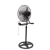 Pedestal Stand Floor Fan, Aluminum, 45W, ALUMINIUM WIRE - view 3