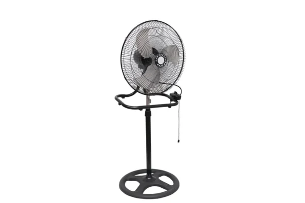 Pedestal Stand Floor Fan, Aluminum, 45W, ALUMINIUM WIRE - view 6
