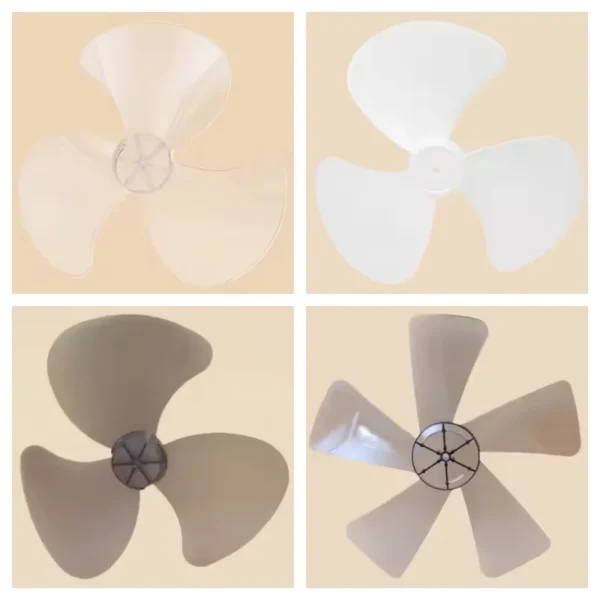 Pedestal Wall Net Fan, ABS, Plastic - view 5