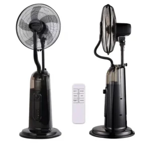 Pedestal Water Mist Fan, 110V, 2L Water Tank