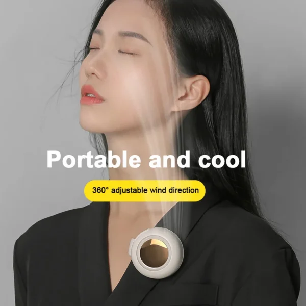 Personal Waist Fan, Portable, 5 V, Battery - view 2