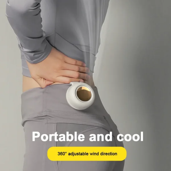 Personal Waist Fan, Portable, 5 V, Battery - view 3