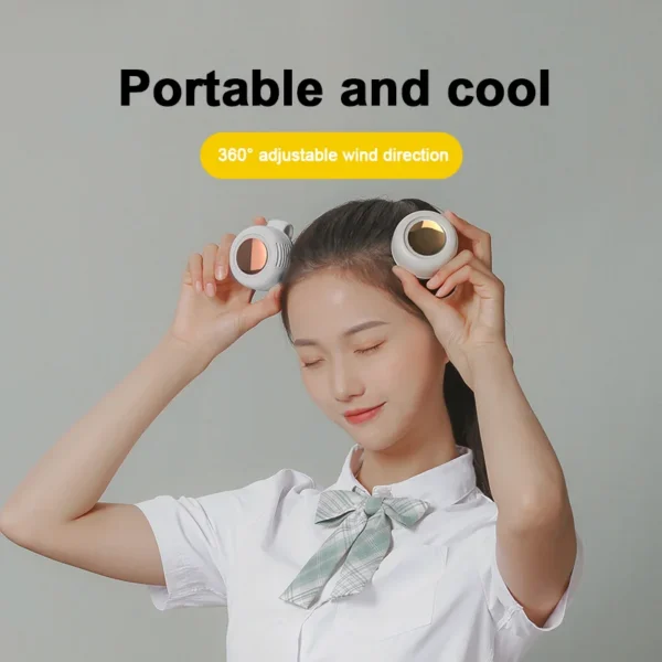 Personal Waist Fan, Portable, 5 V, Battery - view 4