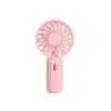Pink Handheld Usb Fan, Portable, LED