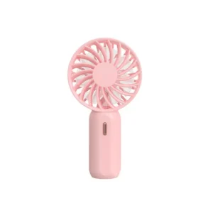 Pink Handheld Usb Fan, Portable, LED