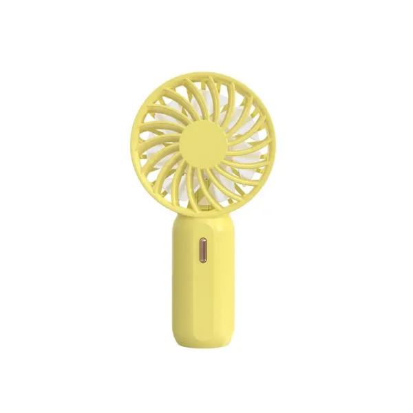 Pink Handheld Usb Fan, Portable, LED - view 3