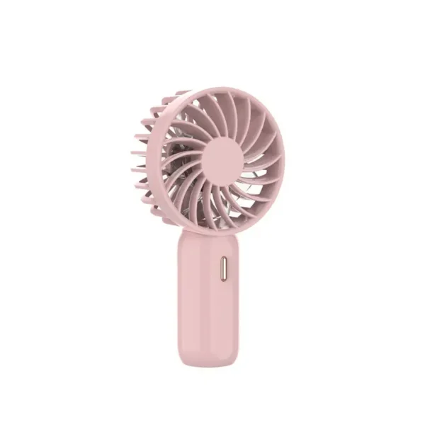 Pink Handheld Usb Fan, Portable, LED - view 5