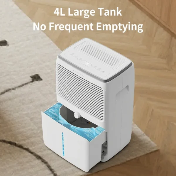 Pints Home Dehumidifier, Portable, 30 to 49.9 pt, Electric - view 4