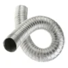 Pipe Exhaust Inline Fan, HVAC, 25ft, CFM, Aluminum