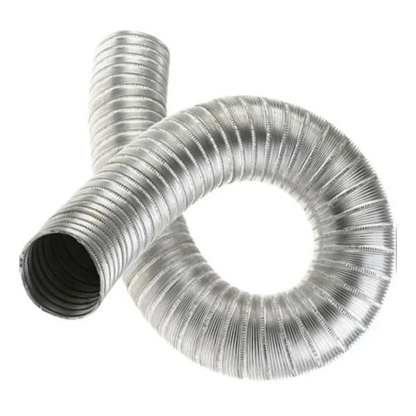 Pipe Exhaust Inline Fan, HVAC, 25ft, CFM, Aluminum