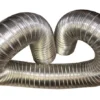 Pipe Exhaust Inline Fan, HVAC, 25ft, CFM, Aluminum - view 2