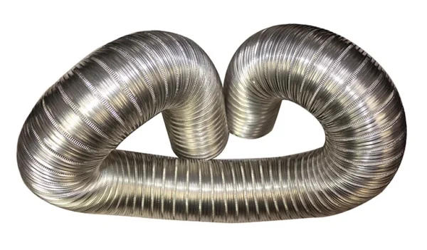 Pipe Exhaust Inline Fan, HVAC, 25ft, CFM, Aluminum - view 2