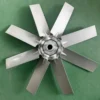 Pitch Cast Aluminum Fan, Axial, Aluminum Alloy