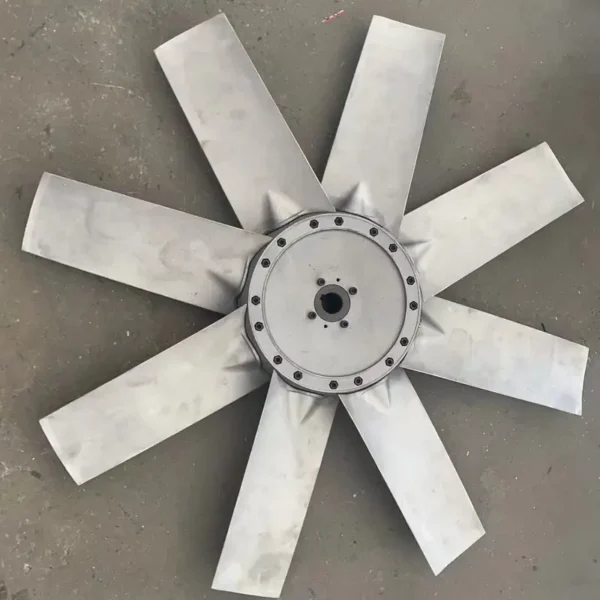 Pitch Cast Aluminum Fan, Axial, Aluminum Alloy - view 3