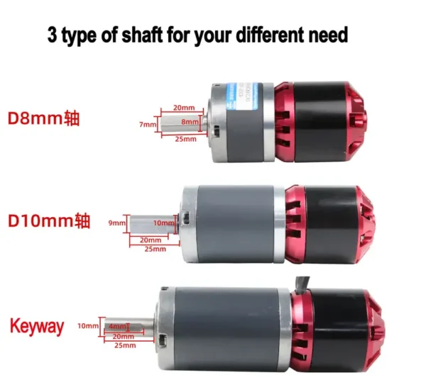 Planetary Gear Motor, 24V, 42GP-4250, Brushless, CCW - view 6