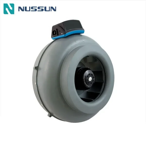 Plastic Centrifugal Duct Fan, Inline, 220-230V - view 2