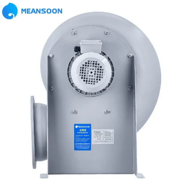 Plastic Centrifugal Duct Fan, MPCF-250-F4T-FL, 380V - view 4
