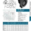Plastic Centrifugal Electric Blower, GLOBEFAN, Waterproof - view 4