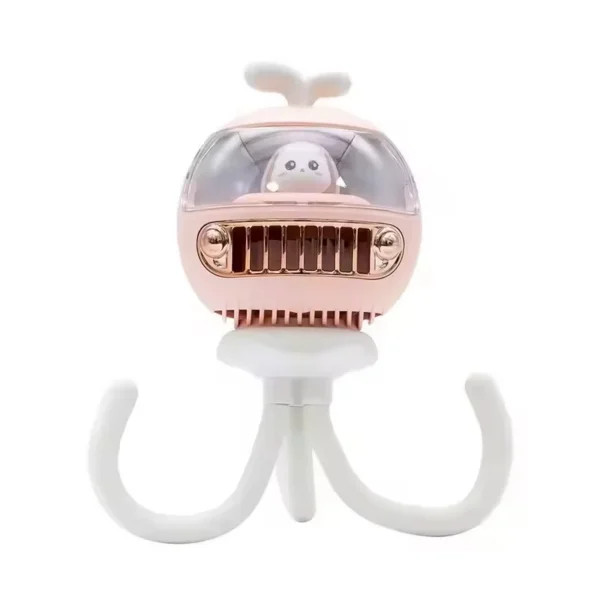 Plastic Desktop Clip Fan, Portable, USB, 3600mAh - view 6