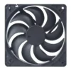 Plastic Fan, Gx12025, 110-240vac, 3200rpm, 6w - view 3