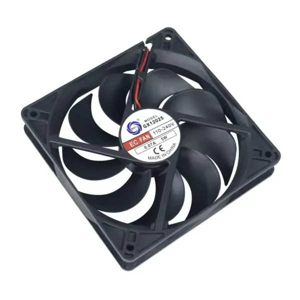 Plastic Fan, Gx12025, 110-240vac, 3200rpm, 6w - view 5