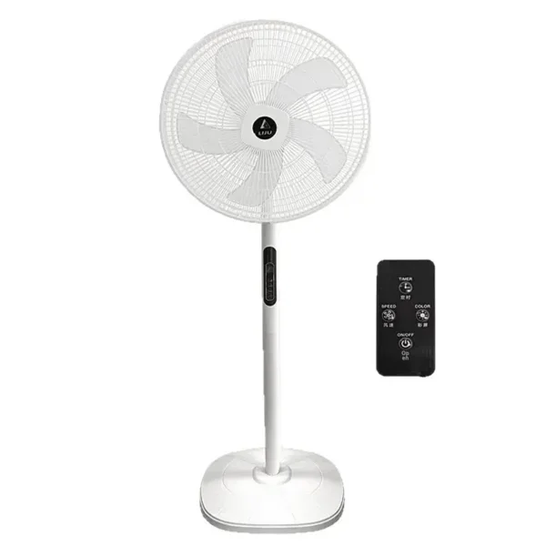 Plastic Floor Fan, 16-Inch, 220V/110V