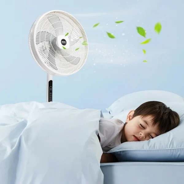 Plastic Floor Fan, 16-Inch, 220V/110V - view 2