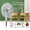 Plastic Floor Fan, 16-Inch, 220V/110V - view 3