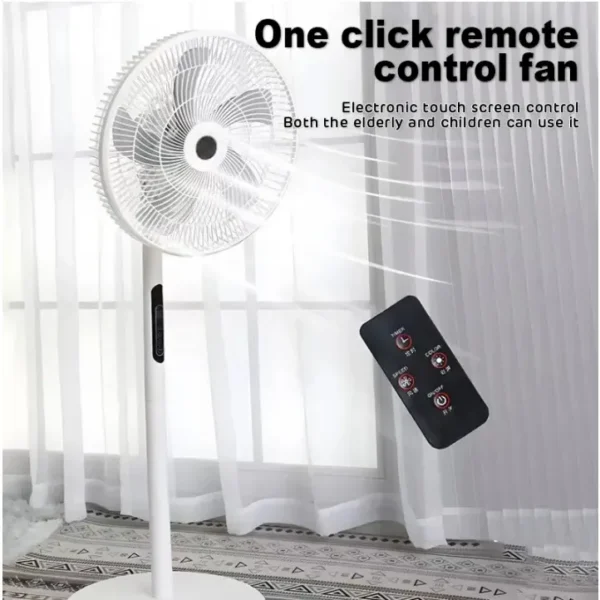 Plastic Floor Fan, 16-Inch, 220V/110V - view 5