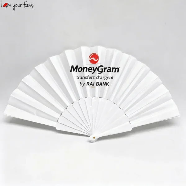 Plastic Hand Fan, 23cm - view 5