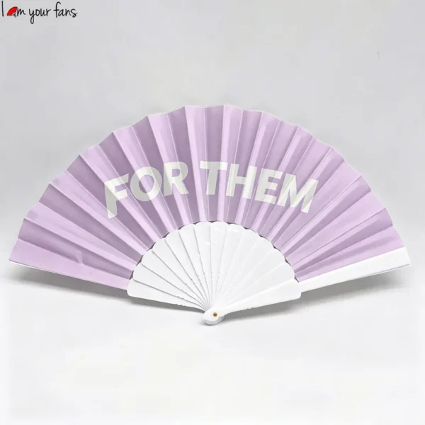 Plastic Hand Fan, 23cm - view 6