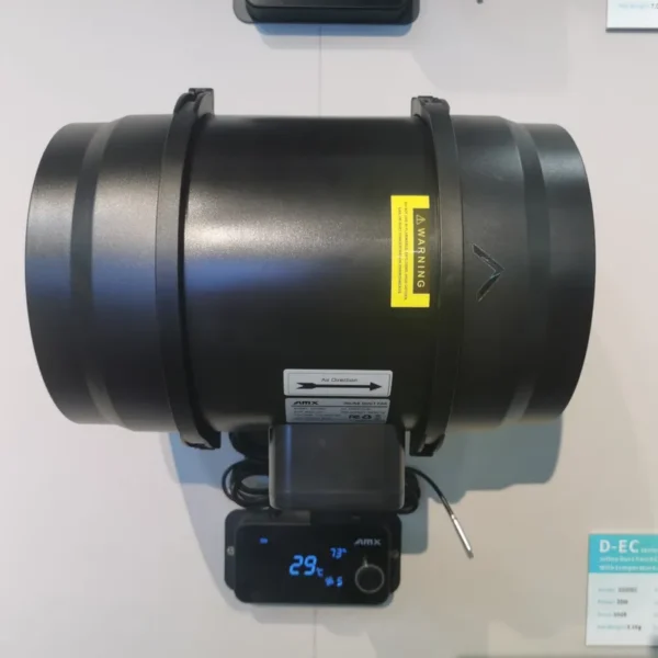 Plastic Silent Exhaust Fan, D200EC, 220V, 50/60HZ, 850m/h