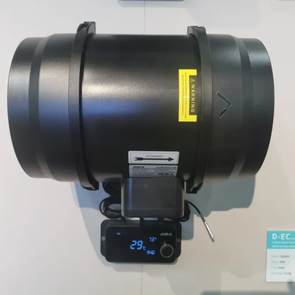 Plastic Silent Exhaust Fan, D200EC, 220V, 50/60HZ, 850m/h - view 2