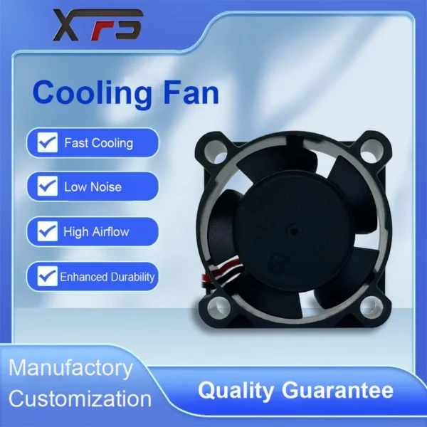 Plastic Square Axial Fan, Brushless, 2510 - view 4