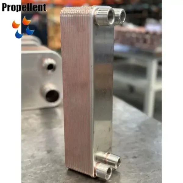 Plate Heat Exchanger, 220v, Copper