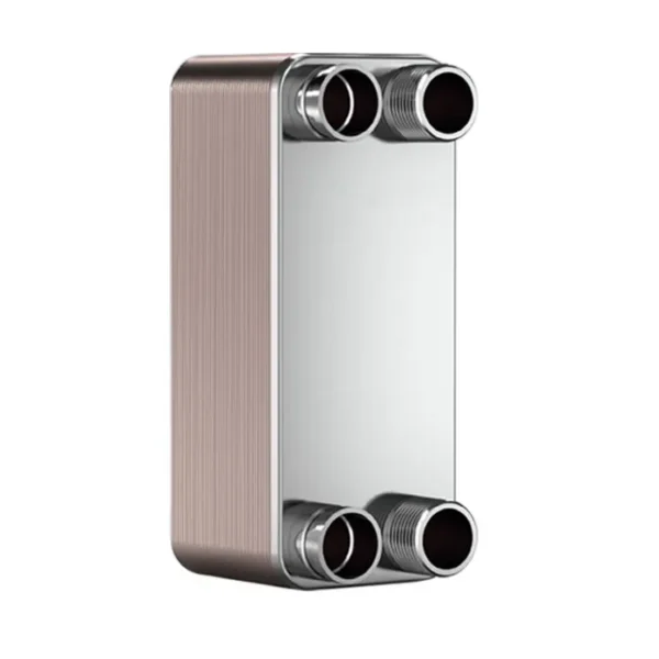 Plate Heat Exchanger, Aluminium, 220v