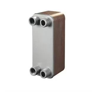 Plate Heat Exchanger, FHC008G, Stainless, Steel, Copper