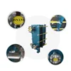 Plate Heat Exchanger, Stainless, Steel