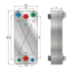 Plate Heat Exchanger, Stainless, Steel, FHC110, HVAC